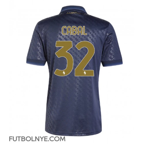 Camiseta Juventus Juan Cabal #32 Tercera Equipación 2024-25 manga corta